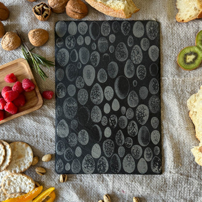 Medium Size Bird Egg Slate Serving Board