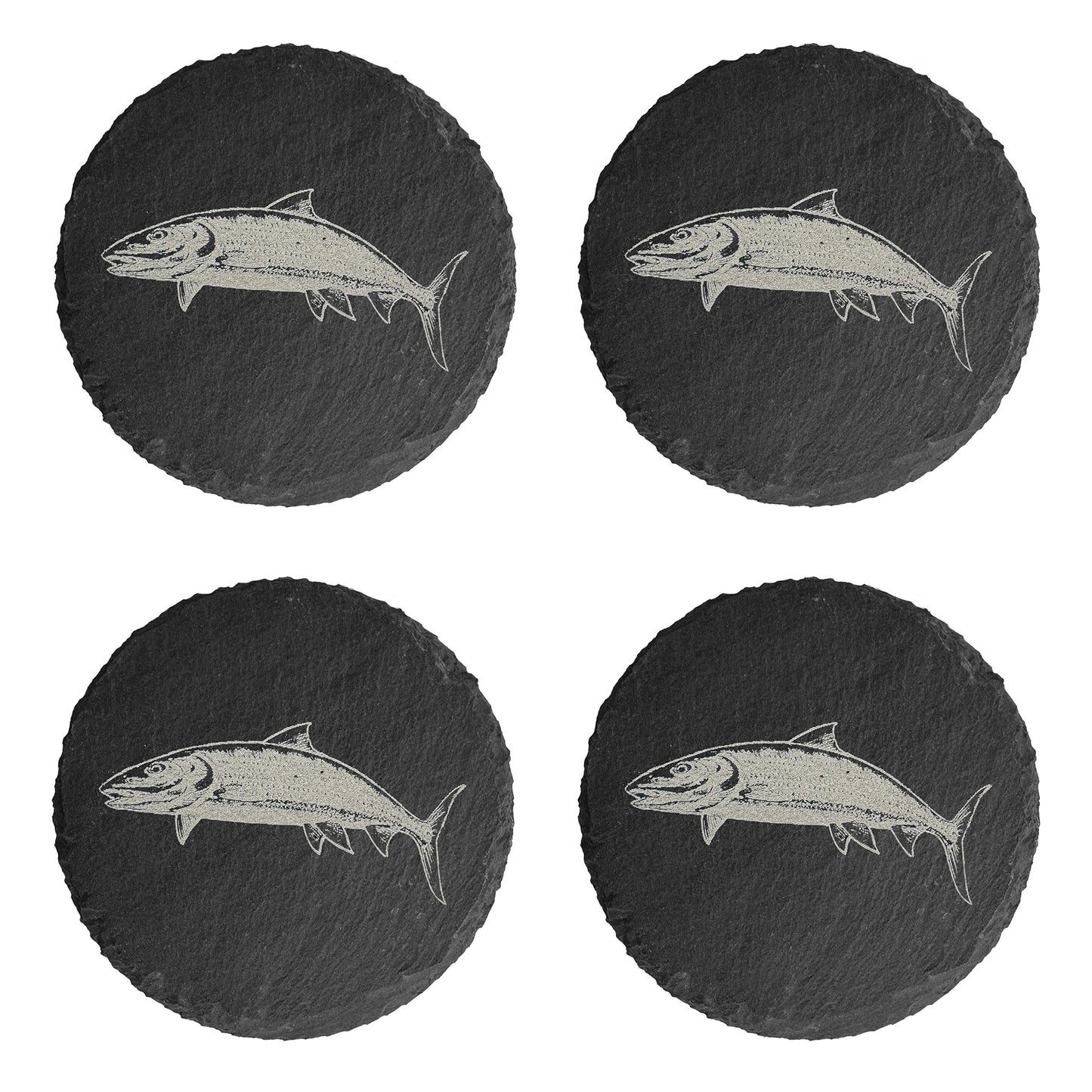 Saltwater Fish Slate Coasters