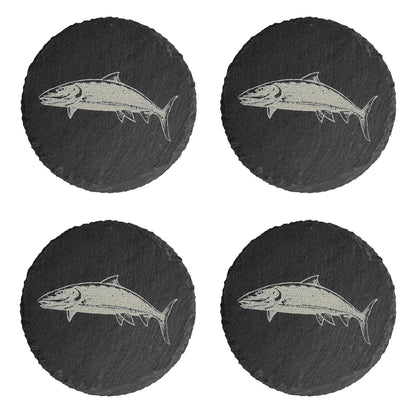 Saltwater Fish Slate Coasters