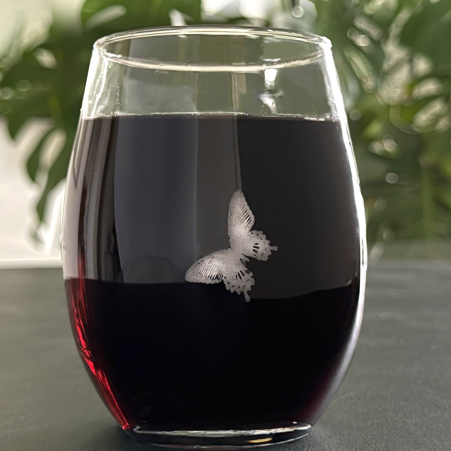 Butterfly Wine Glasses