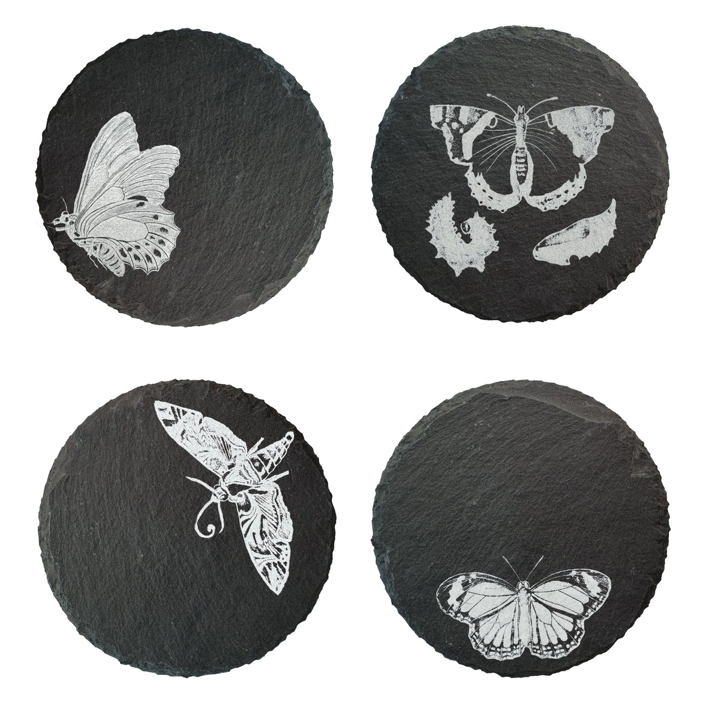 Butterfly Slate Coasters