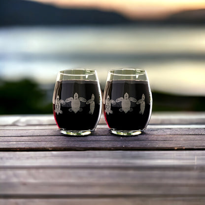 Coastal Wine Glasses