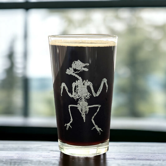 Fossil Pint Glasses