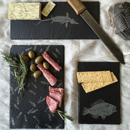 Fossil Slate Serving Boards