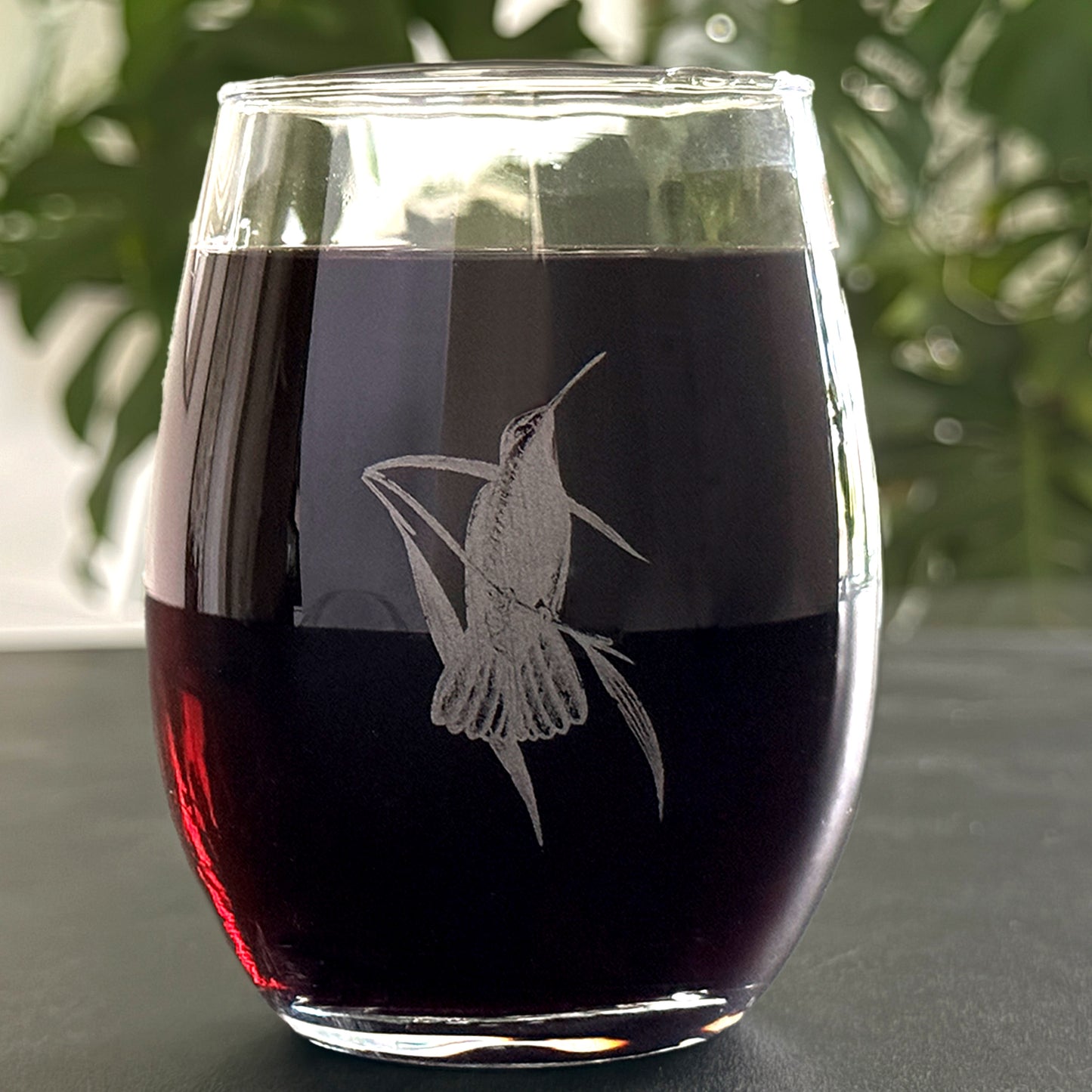 Hummingbird Wine Glasses