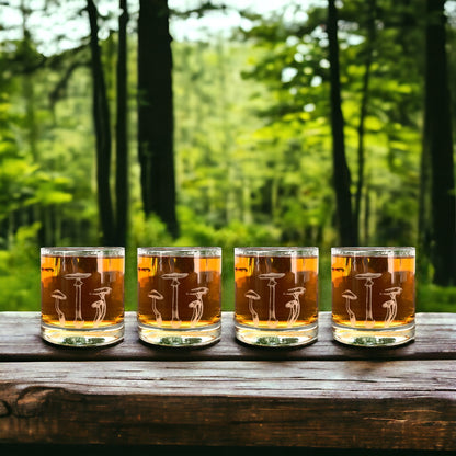 Mushroom Rocks Glasses