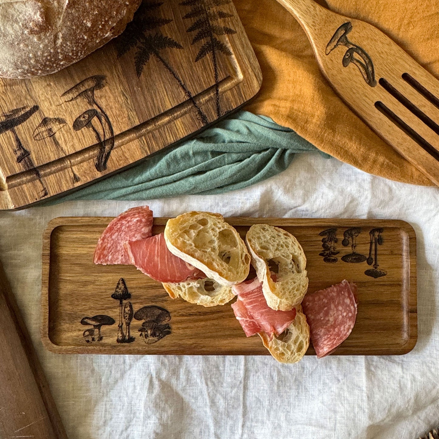 Mushroom Serving Tray