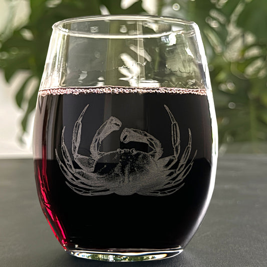 Ocean Life Wine Glasses