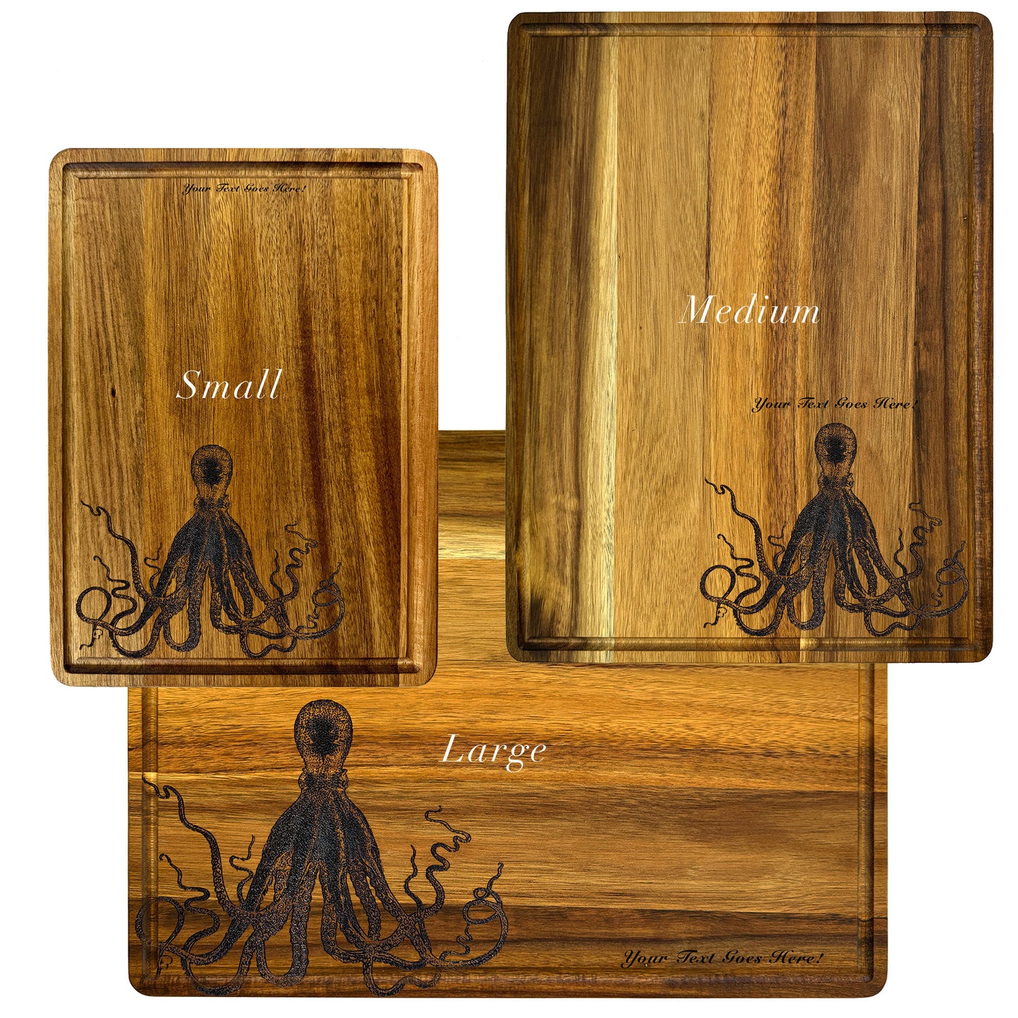 Octopus Cutting Boards