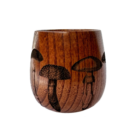 Mushroom Sipping Cup